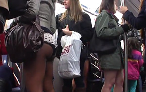 Así fue la Subway Ride  en Nueva York