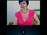 Madura colombiana en la webcam
