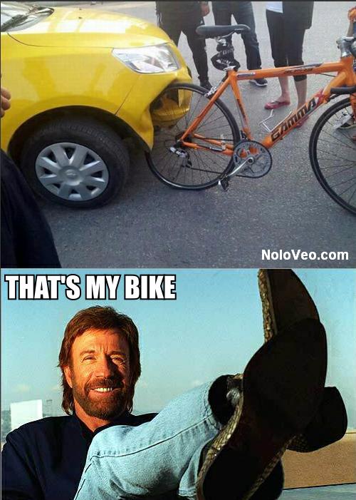 La bici de Chuck