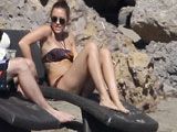 Miley Cyrus en bikini en las playas de Malibu