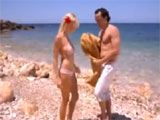 Se liga a una alemana en una playa de Ibiza